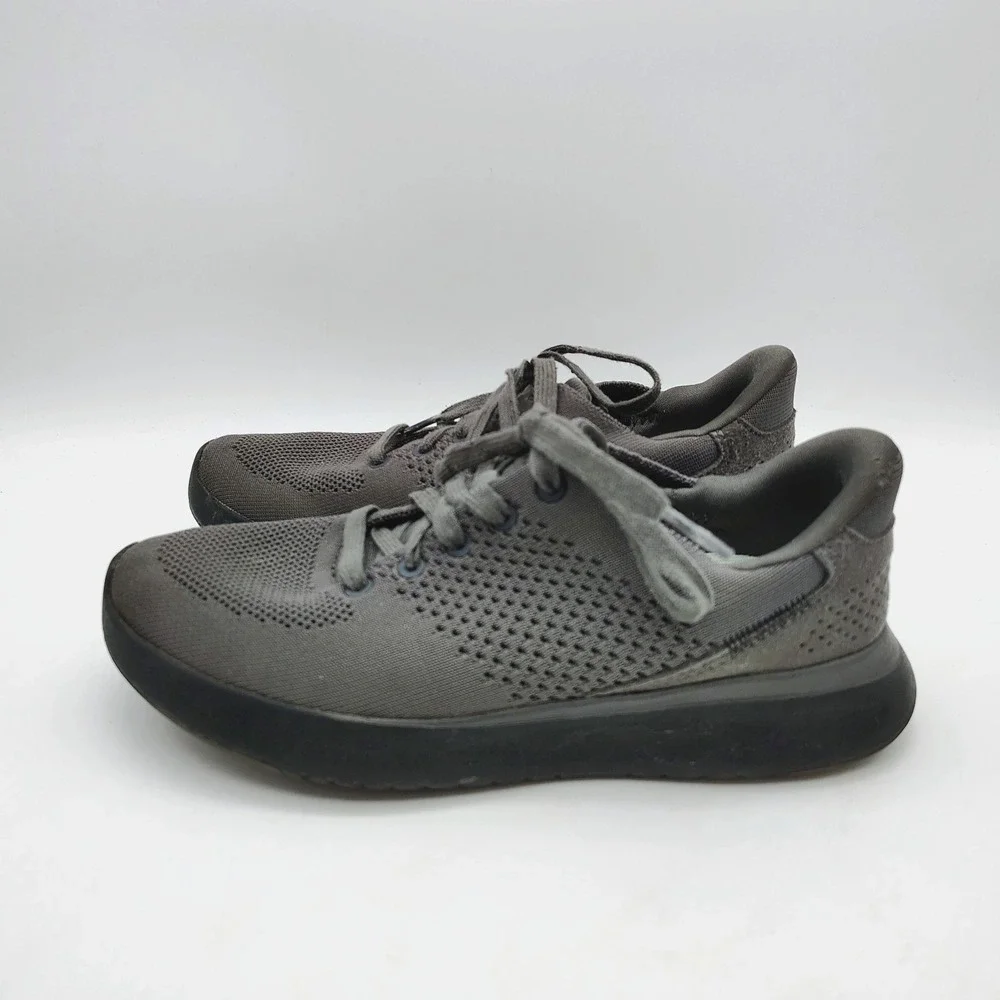 Kizik Lima Graphite Grey Knit Easy On Womens Shoes Size 6.5 Men's 5